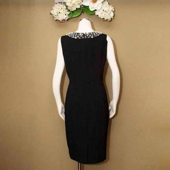 Marc New York Pearl Collar Shift Dress size 12 - Picture 3 of 11